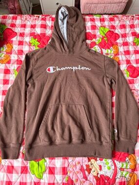 Brown Champion Hoodie